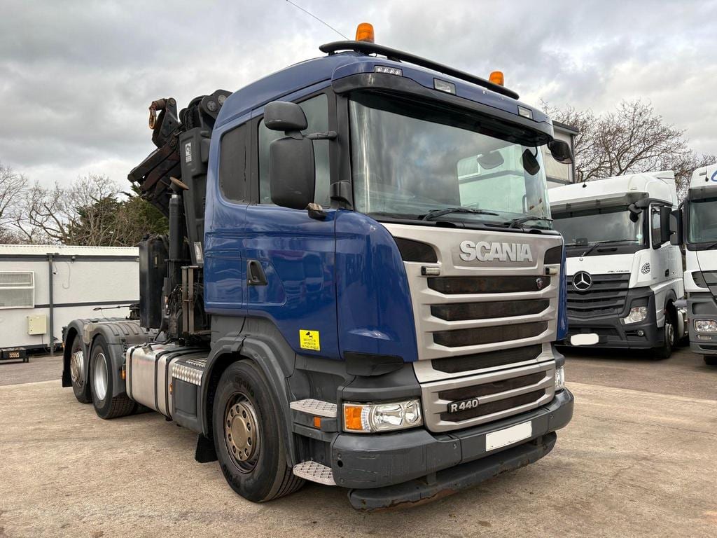 2014 Scania R Series 6×2 HIAB Crane Truck